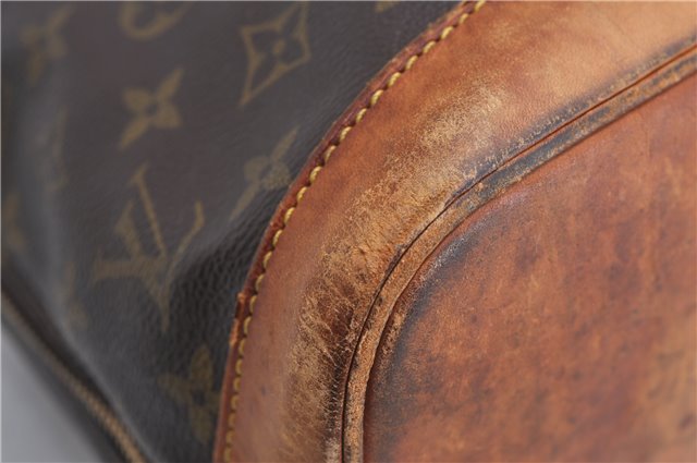 Authentic LOUIS VUITTON Monogram Alma Hand Bag M51130 LV 6823C