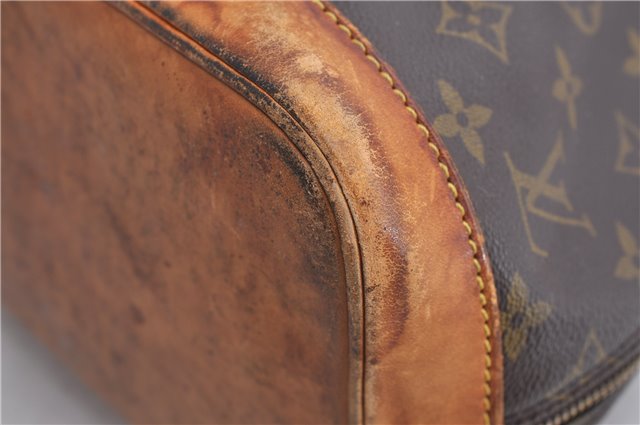 Authentic LOUIS VUITTON Monogram Alma Hand Bag M51130 LV 6823C