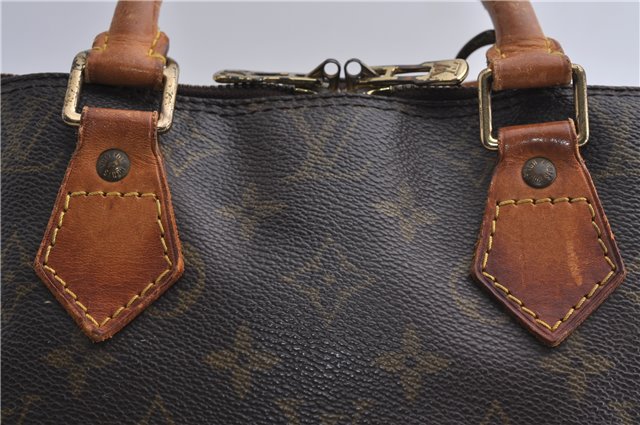 Authentic LOUIS VUITTON Monogram Alma Hand Bag M51130 LV 6823C