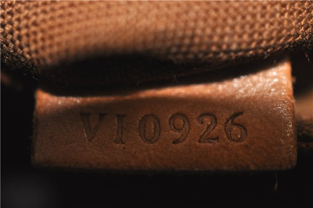 Authentic LOUIS VUITTON Monogram Alma Hand Bag M51130 LV 6823C