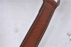 Authentic CELINE Macadam Blason Shoulder Cross Body Bag PVC Leather Beige 6826D