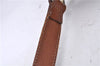 Authentic CELINE Macadam Blason Shoulder Cross Body Bag PVC Leather Beige 6826D