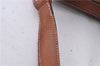 Authentic CELINE Macadam Blason Shoulder Cross Body Bag PVC Leather Beige 6826D
