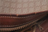 Authentic CELINE Macadam Blason Shoulder Cross Body Bag PVC Leather Beige 6826D