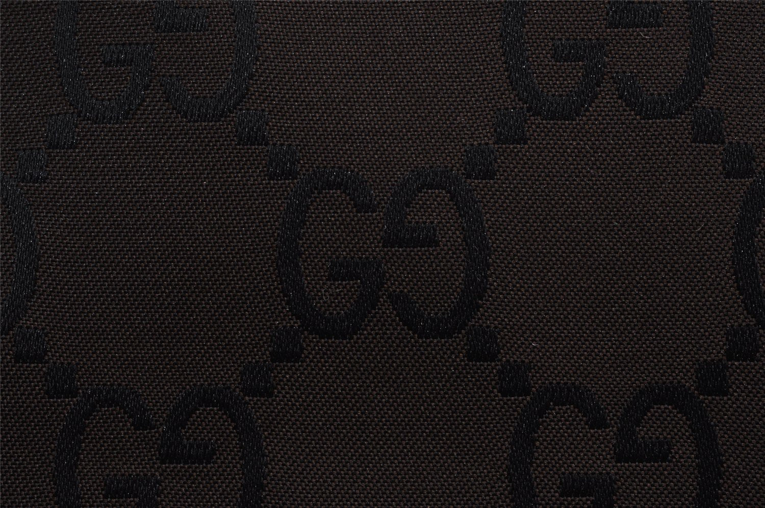 Authentic GUCCI Shoulder Hand Bag Purse GG Nylon Leather 0021021 Brown  6829I