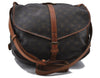 Auth LOUIS VUITTON Monogram Saumur 35 Shoulder Cross Body Bag M42254 LV 6830C
