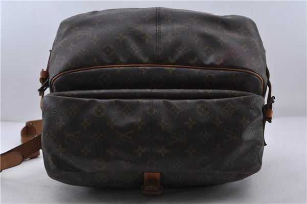 Auth LOUIS VUITTON Monogram Saumur 35 Shoulder Cross Body Bag M42254 LV 6830C