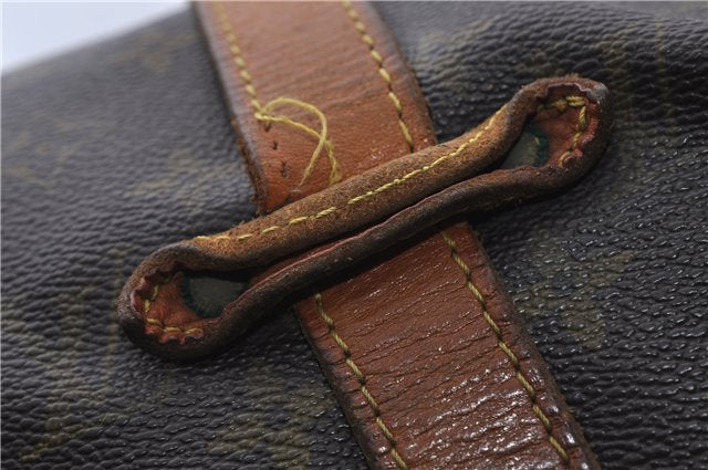 Auth LOUIS VUITTON Monogram Saumur 35 Shoulder Cross Body Bag M42254 LV 6830C