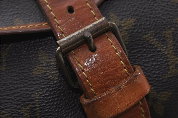 Auth LOUIS VUITTON Monogram Saumur 35 Shoulder Cross Body Bag M42254 LV 6830C