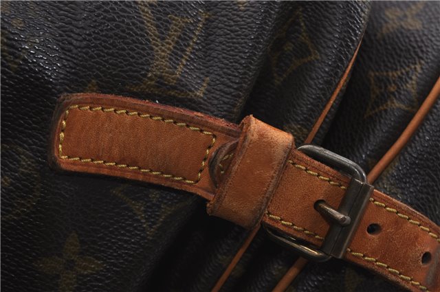 Auth LOUIS VUITTON Monogram Saumur 35 Shoulder Cross Body Bag M42254 LV 6830C