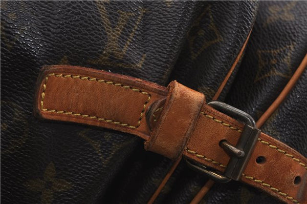 Auth LOUIS VUITTON Monogram Saumur 35 Shoulder Cross Body Bag M42254 LV 6830C