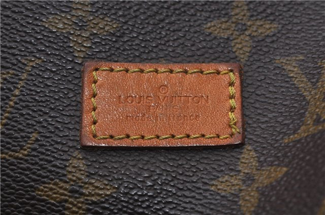 Auth LOUIS VUITTON Monogram Saumur 35 Shoulder Cross Body Bag M42254 LV 6830C