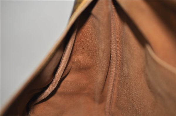 Auth LOUIS VUITTON Monogram Saumur 35 Shoulder Cross Body Bag M42254 LV 6830C