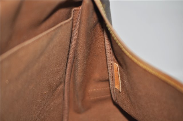 Auth LOUIS VUITTON Monogram Saumur 35 Shoulder Cross Body Bag M42254 LV 6830C