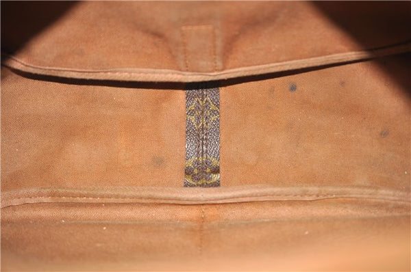 Auth LOUIS VUITTON Monogram Saumur 35 Shoulder Cross Body Bag M42254 LV 6830C