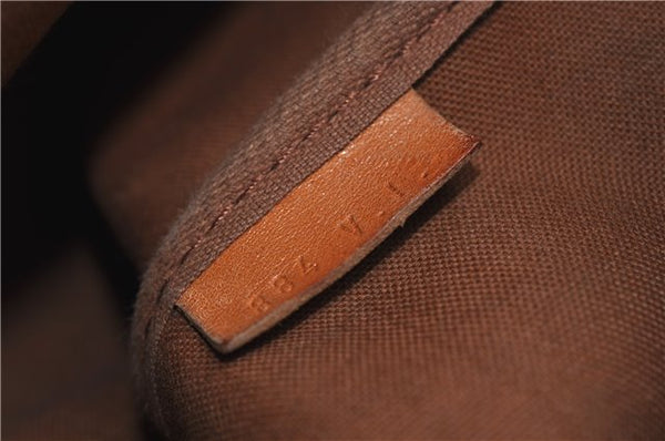 Auth LOUIS VUITTON Monogram Saumur 35 Shoulder Cross Body Bag M42254 LV 6830C