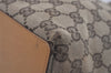 Authentic GUCCI Vintage Shoulder Tote Bag GG Canvas Leather 0021099 Brown 6832I