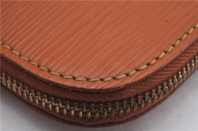 Authentic Louis Vuitton Epi Poche Documents Document Case M54498 Brown LV 6834D