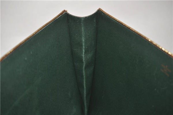 Authentic Louis Vuitton Epi Poche Documents Document Case M54498 Brown LV 6834D