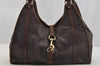Authentic GUCCI Guccissima GG Leather Shoulder Hand Bag Purse 203494 Brown 6834I