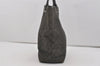 Authentic GUCCI Vintage Shoulder Tote Bag GG Canvas Leather 31243 Black 6835I