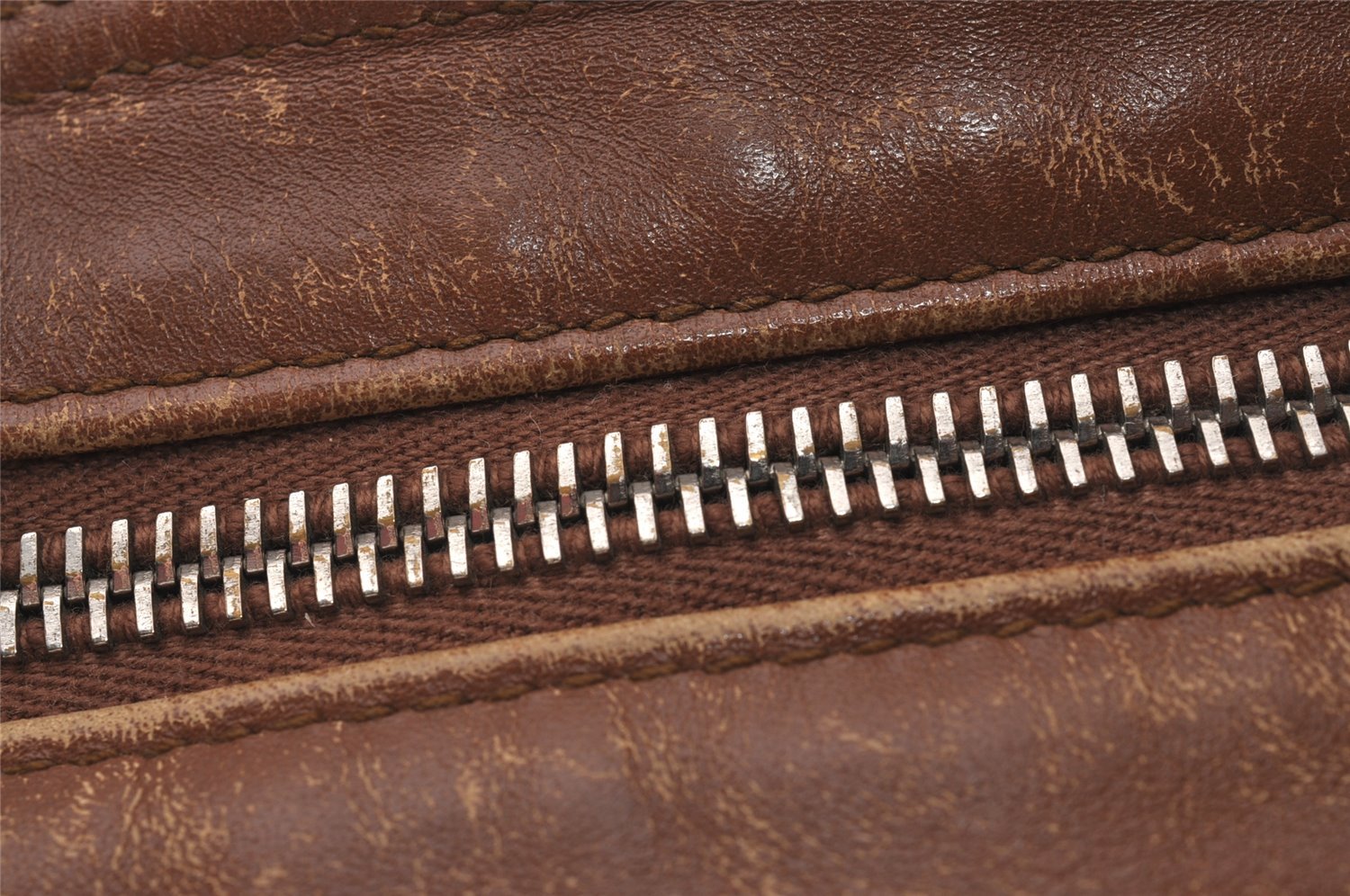 Authentic GUCCI Web Sherry Line Shoulder Cross Bag GG Canvas Leather Brown 6836I