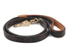 Authentic LOUIS VUITTON Monogram Leash Baxter MM Dog Lead M58056 LV 6839C