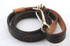 Authentic LOUIS VUITTON Monogram Leash Baxter MM Dog Lead M58056 LV 6839C