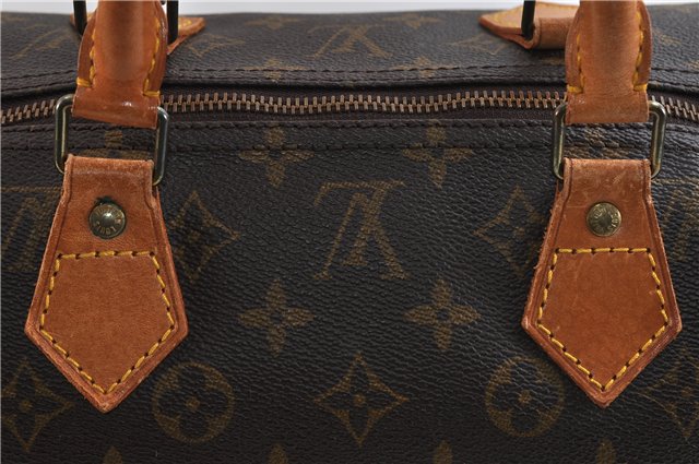 Authentic LOUIS VUITTON Monogram Speedy 40 Hand Bag M41522 LV 6841C