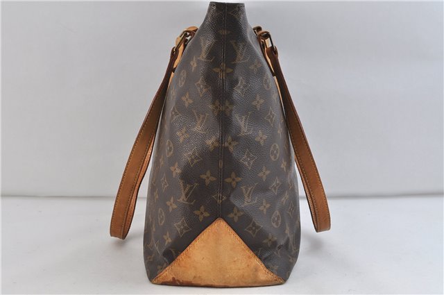 Authentic LOUIS VUITTON Monogram Cabas Mezzo Tote Bag M51151 LV 6842C