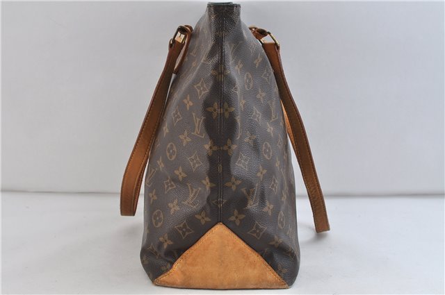 Authentic LOUIS VUITTON Monogram Cabas Mezzo Tote Bag M51151 LV 6842C