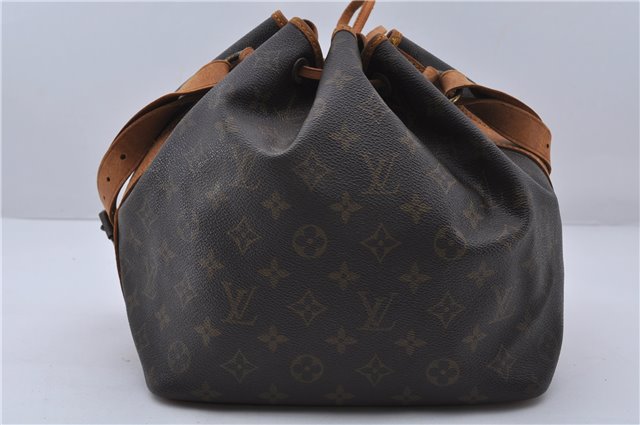 Authentic LOUIS VUITTON Monogram Petit Noe Shoulder Bag M42226 LV 6843C