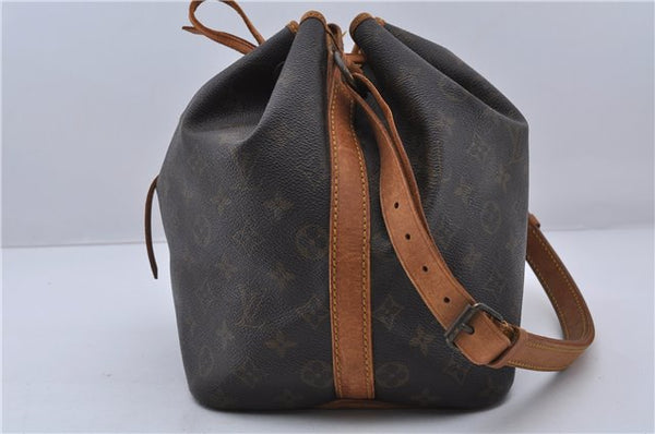 Authentic LOUIS VUITTON Monogram Petit Noe Shoulder Bag M42226 LV 6843C