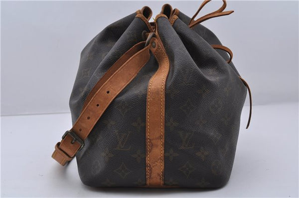 Authentic LOUIS VUITTON Monogram Petit Noe Shoulder Bag M42226 LV 6843C