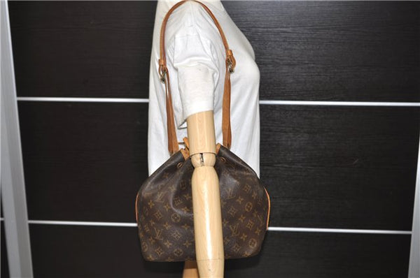 Authentic LOUIS VUITTON Monogram Petit Noe Shoulder Bag M42226 LV 6843C