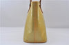 Authentic LOUIS VUITTON Vernis Houston Shoulder Hand Bag Yellow M91053 LV 6845C