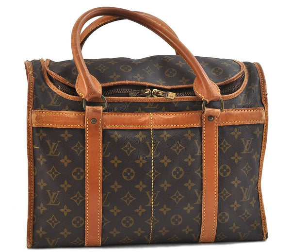 Authentic Louis Vuitton Monogram Sac Chaussures 40 Boston Bag M41924 LV 6846C