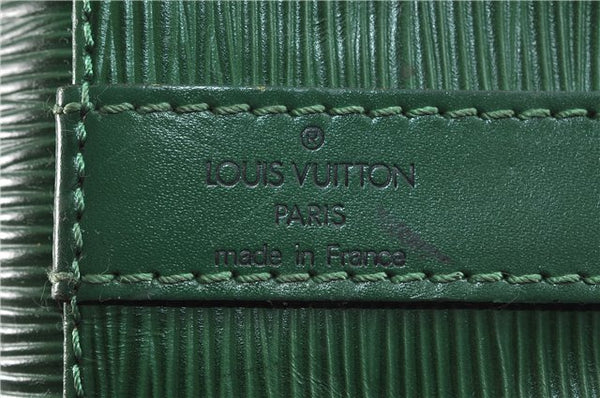 Authentic LOUIS VUITTON Epi Petit Noe Green Shoulder Bag M44104 LV 6848C