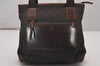 Authentic GUCCI Shoulder Tote Bag Purse GG Canvas Leather 28893 Brown 6849I