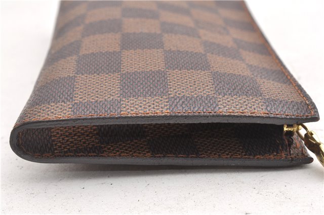 Authentic Louis Vuitton Damier Pouch Purse For Bucket PM LV 6855F