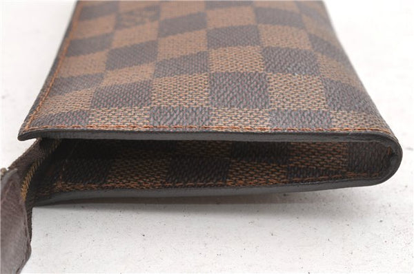 Authentic Louis Vuitton Damier Pouch Purse For Bucket PM LV 6855F