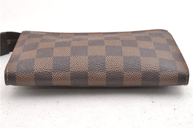 Authentic Louis Vuitton Damier Pouch Purse For Bucket PM LV 6855F