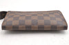 Authentic Louis Vuitton Damier Pouch Purse For Bucket PM LV 6855F