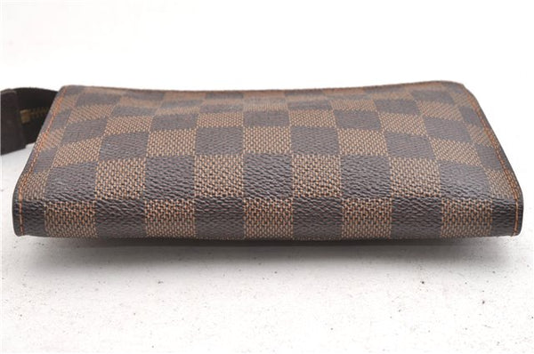 Authentic Louis Vuitton Damier Pouch Purse For Bucket PM LV 6855F