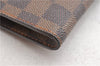 Authentic Louis Vuitton Damier Pouch Purse For Bucket PM LV 6855F