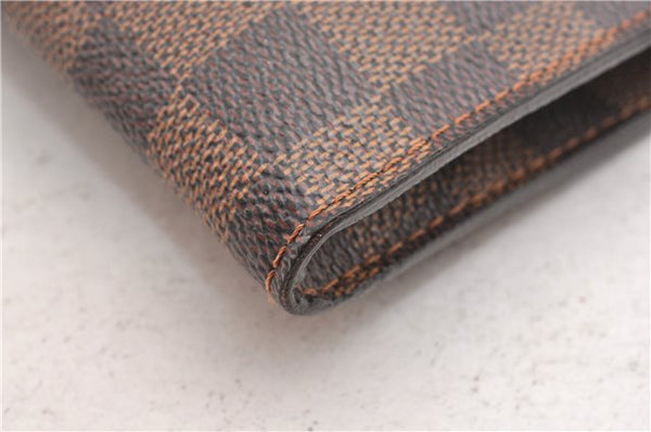 Authentic Louis Vuitton Damier Pouch Purse For Bucket PM LV 6855F