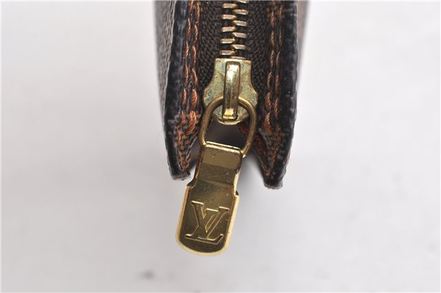 Authentic Louis Vuitton Damier Pouch Purse For Bucket PM LV 6855F