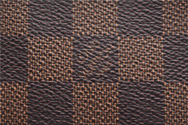 Authentic Louis Vuitton Damier Pouch Purse For Bucket PM LV 6855F