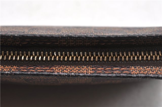 Authentic Louis Vuitton Damier Pouch Purse For Bucket PM LV 6855F