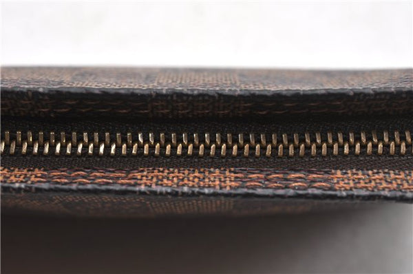 Authentic Louis Vuitton Damier Pouch Purse For Bucket PM LV 6855F